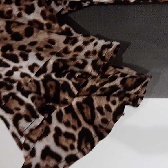 Leopard A-line Leopard Print swing dress - Picture 3 of 9